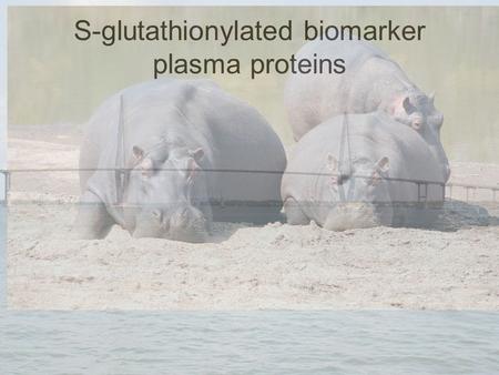 S-glutathionylated biomarker plasma proteins. Low pK cysteine residue S-glutathionylation Deglutathionylation Cysteinyl radical Sulfinic acidSulfonic.