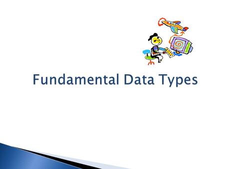  Base “primitive” types: TypeDescriptionSize intThe integer type, with range -2,147,483,648... 2,147,483,647 4 bytes byteThe type describing a single.