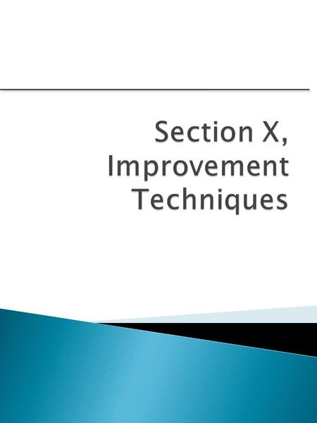 1111. 2222  Will help you gain knowledge in: ◦ Improving performance characteristics ◦ Reducing costs ◦ Understand regression analysis ◦ Understand relationships.