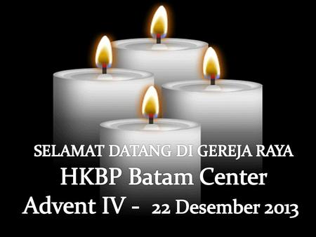 SELAMAT DATANG DI GEREJA RAYA