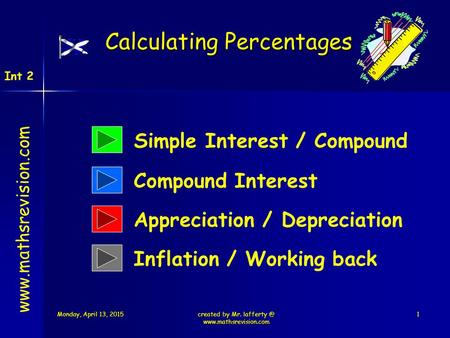 Calculating Percentages