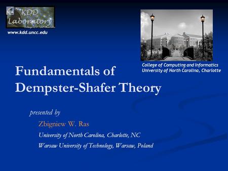 Dempster-Shafer Theory