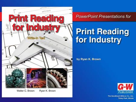 3 Title Blocks and Part Lists Permission granted to reproduce for educational use only. Describe drawing sheet sizes and formats Identify marginal information.