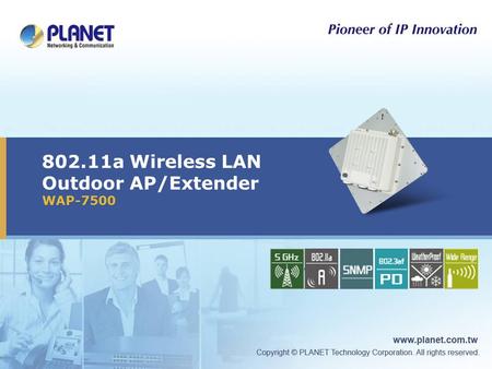 802.11a Wireless LAN Outdoor AP/Extender