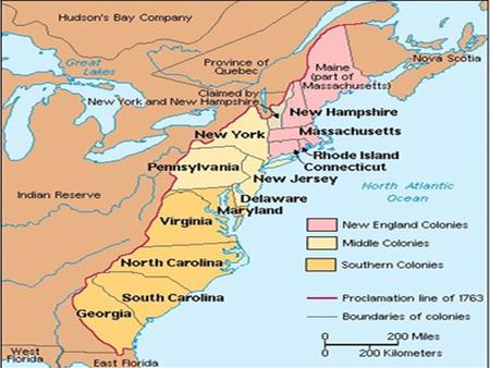 Chapter 3- English Colonies are Created