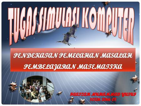 TUGAS SIMULASI KOMPUTER