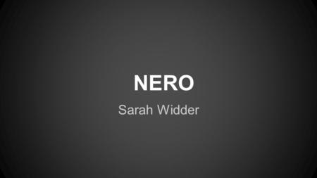 NERO Sarah Widder. EARLY LIFE born Lucius Domitius Ahenobarbus in 37 CE, nephew of Claudius and direct descendant of Augustus mother Agrippina marries.