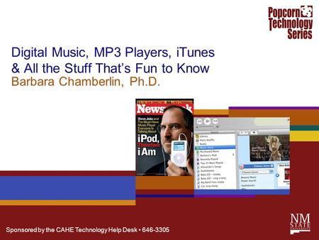 Digital Music, MP3 Players, iTunes & All the Stuff That’s Fun to Know