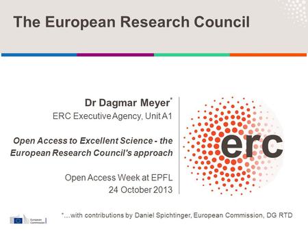 The European Research Council