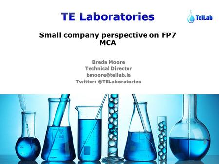 Small company perspective on FP7 MCA