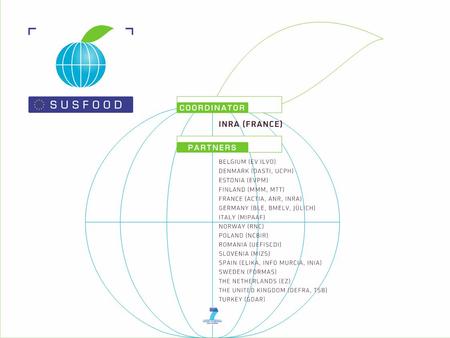 The overarching goal of Susfood is to maximise the contribution of research to the development of food systems aiming at more sustainability from production.