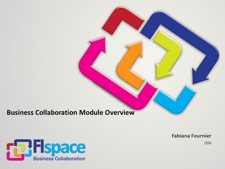 Business Collaboration Module Overview Fabiana Fournier IBM.