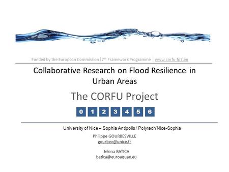 Collaborative Research on Flood Resilience in Urban Areas