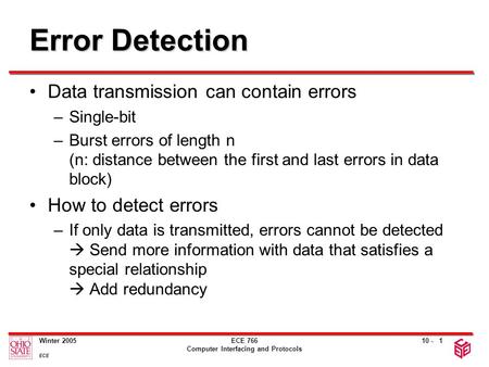 Computer Interfacing and Protocols