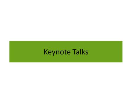 Keynote Talks. Martin Casado Martin’s Races … 50K Woodside (x3) Angel Island Skyline Ridge Skyline to the sea Lake Chabot Skyline Redwood Park Big.