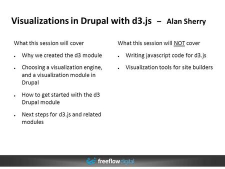 Visualizations in Drupal with d3.js – Alan Sherry