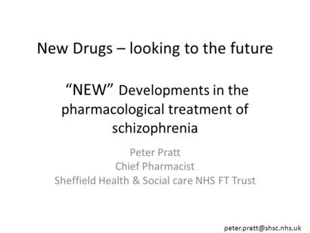 Sheffield Health & Social care NHS FT Trust