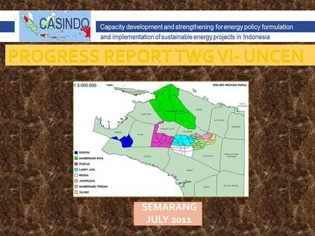 SEMARANG JULY 2011. Industry 1. PT Freeport Indonesia ( Copper & Gold Mining Industri ) 2. SwissBel Hotel 3. Saga Departement Store 4. PT. Trigana Air.