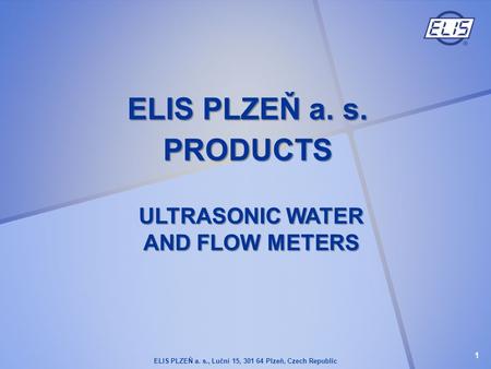 ULTRASONIC WATER AND FLOW METERS