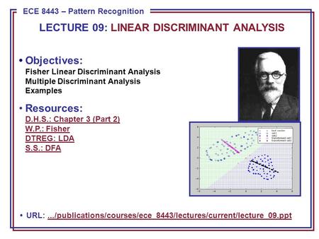 Component Analysis (Review)