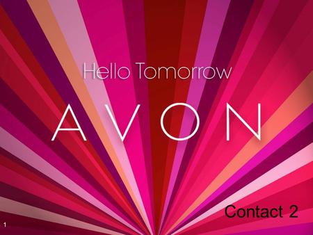 Avon NAMM 2007 4/11/2017 5:48 AM Contact 2 Speaker.ppt.