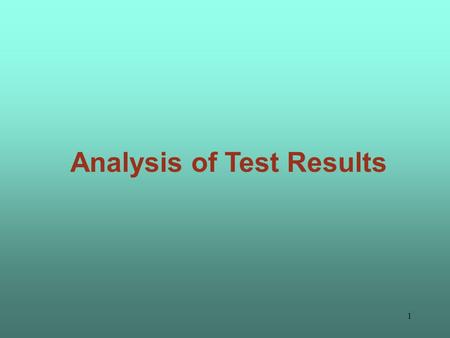 1 Analysis of Test Results 2 What we’ll have to do: Load-Deflection curve. Load Vs Strain curve for steel and concrete Find yield load (  s = 0.002)