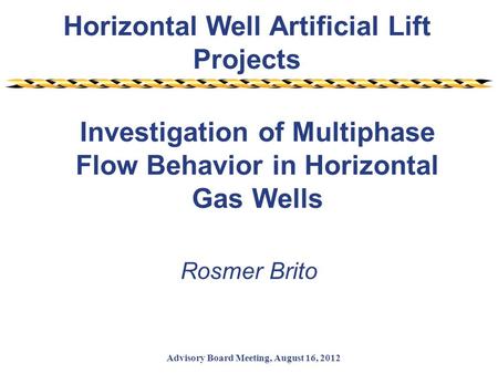 Investigation of Multiphase Flow Behavior in Horizontal Gas Wells