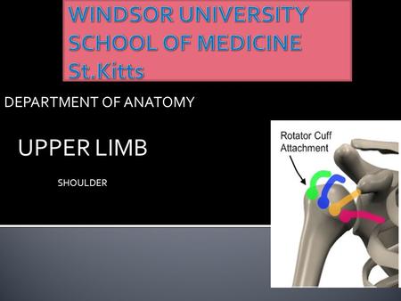 WINDSOR UNIVERSITY SCHOOL OF MEDICINE St.Kitts