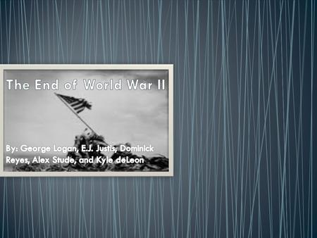 Allies were aware of these camps. They learned what was going on in these camps only at the end of the war. Dwight Eisenhower described it as: “ Ruthless.