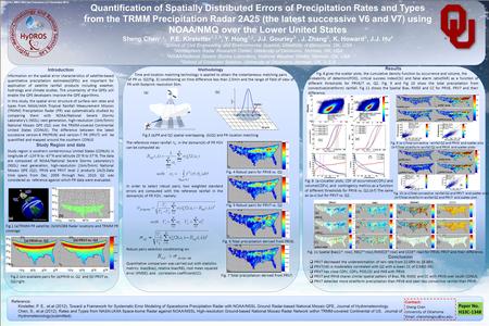 Quantification of Spatially Distributed Errors of Precipitation Rates and Types from the TRMM Precipitation Radar 2A25 (the latest successive V6 and V7)