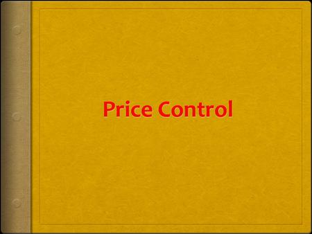 Introduction  Although it may seem to be an optimum situation, the free market does not always lead to the best outcomes for all producers and consumers,