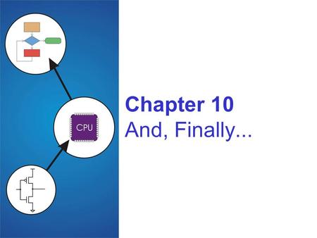 Chapter 10 And, Finally.... Copyright © The McGraw-Hill Companies, Inc. Permission required for reproduction or display. 10-2 A Final Collection of ISA-related.