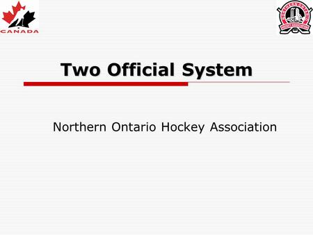 Northern Ontario Hockey Association