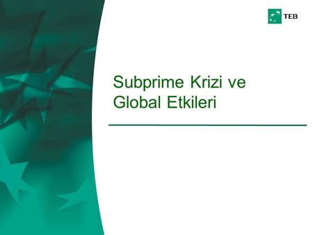 Subprime Krizi ve Global Etkileri. 2 02.04.2009 US Existing Home Sales.