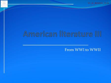 American literature III