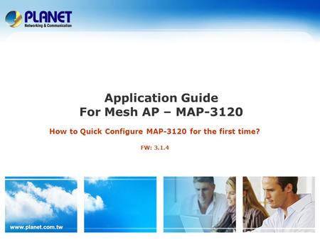 Application Guide For Mesh AP – MAP-3120