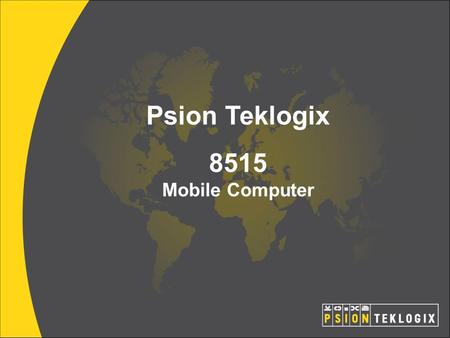 Psion Teklogix 8515 Mobile Computer.