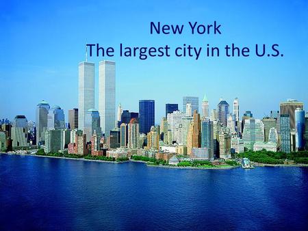 New York The largest city in the U.S.. Duration: 23hr Cost: $1451 6:00 am Depart Singapore 5:00 pm Arrive New York (JFK) Subway between JFK and Midtown.