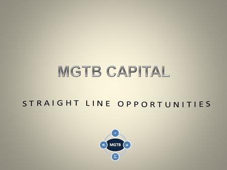 Investment Portfolio Vision It is the goal of the Straight Line Opportunity Fund to achieve positive returns regardless of market conditions. Returns.