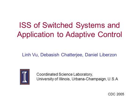 ISS of Switched Systems and Application to Adaptive Control