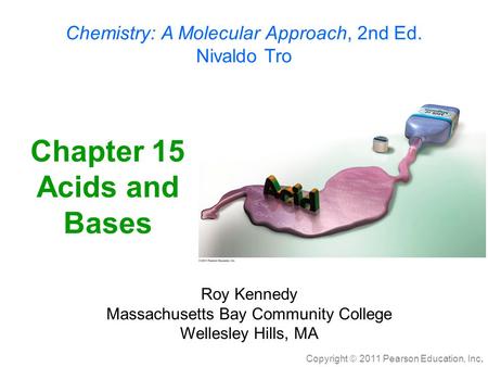 Chapter 15 Acids and Bases