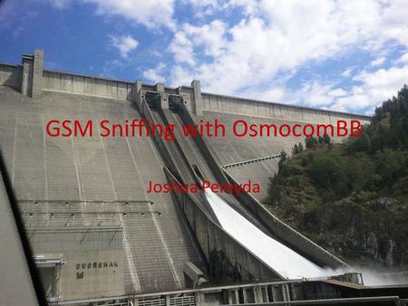 GSM Sniffing with OsmocomBB