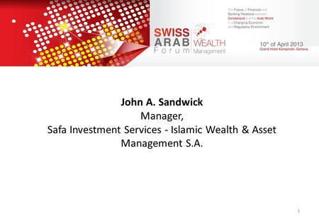 Safa Investment Services - Islamic Wealth & Asset Management S.A.