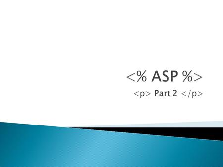 Part 2.  Arrays  Functions  Passing Variables in a URL  Passing variables with forms  Sessions.