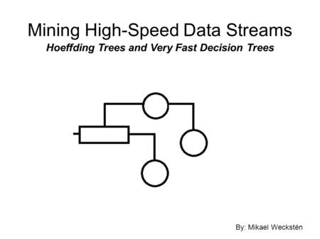 Mining High-Speed Data Streams