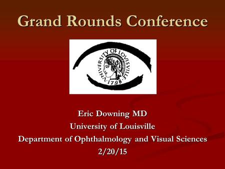 Grand Rounds Conference