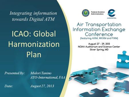 ICAO: Global Harmonization Plan