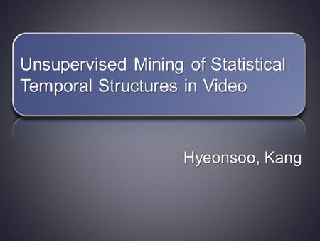 Hyeonsoo, Kang. ▫ Structure of the algorithm ▫ Introduction 1.Model learning algorithm 2.[Review HMM] 3.Feature selection algorithm ▫ Results.