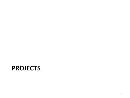 PROJECTS 1. Homeostasis A homeostatic system is one that resists internal change when external parameters are perturbed. We will illustrate two such networks: