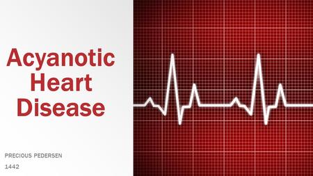 Acyanotic Heart Disease PRECIOUS PEDERSEN 1442. INTRODUCTION Left to right shunting lesions, increased pulmonary blood flow The blood is shunted through.